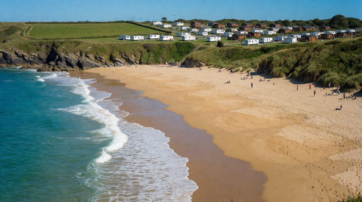 Holiday Parks Near Newquay - 7 Parks by Beach, Surf and Hot Tub